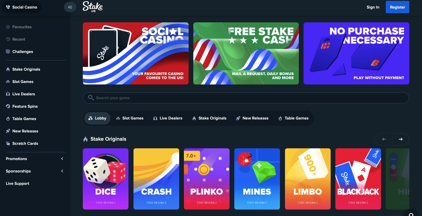 Stake.US Casino
